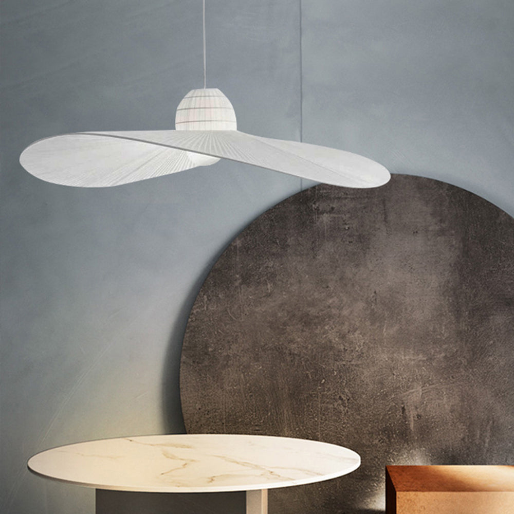 Renée Pendelleuchte 2 Farbe, Stoffe, ∅60/80cm - Lumpaz