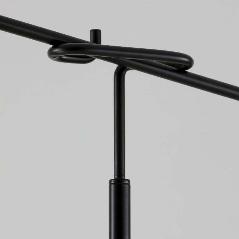 Carins Verstellbar Bogen Stehleuchte, Metall, 196CM Lang - Lumpaz