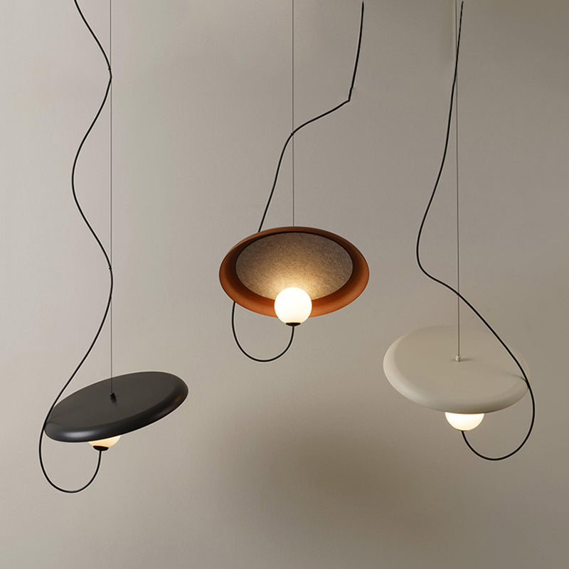 Avi Pendelleuchte 3 Farben, Glas, ∅25/35CM - Lumpaz