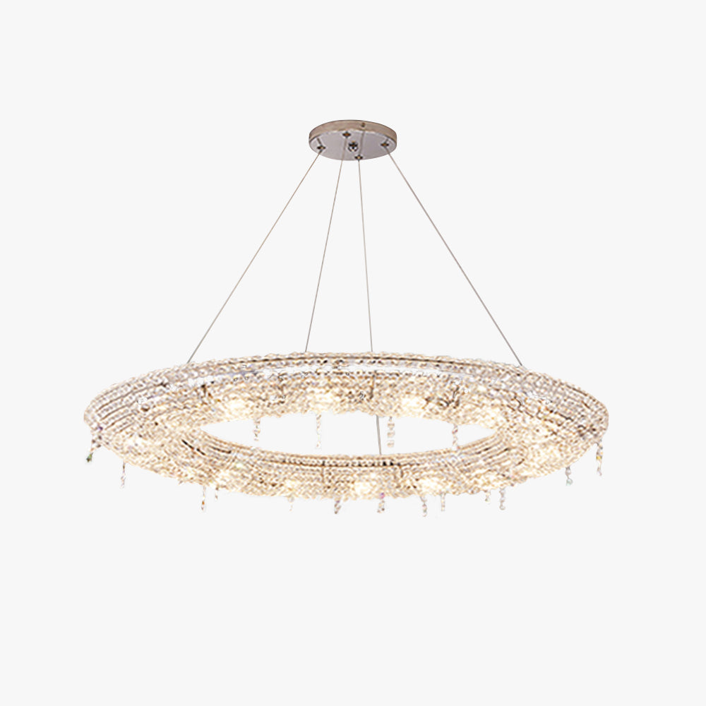 Kristy Kristall Pendelleuchte Fernbedienung Dimmbar, ∅60/80cm - Lumpaz
