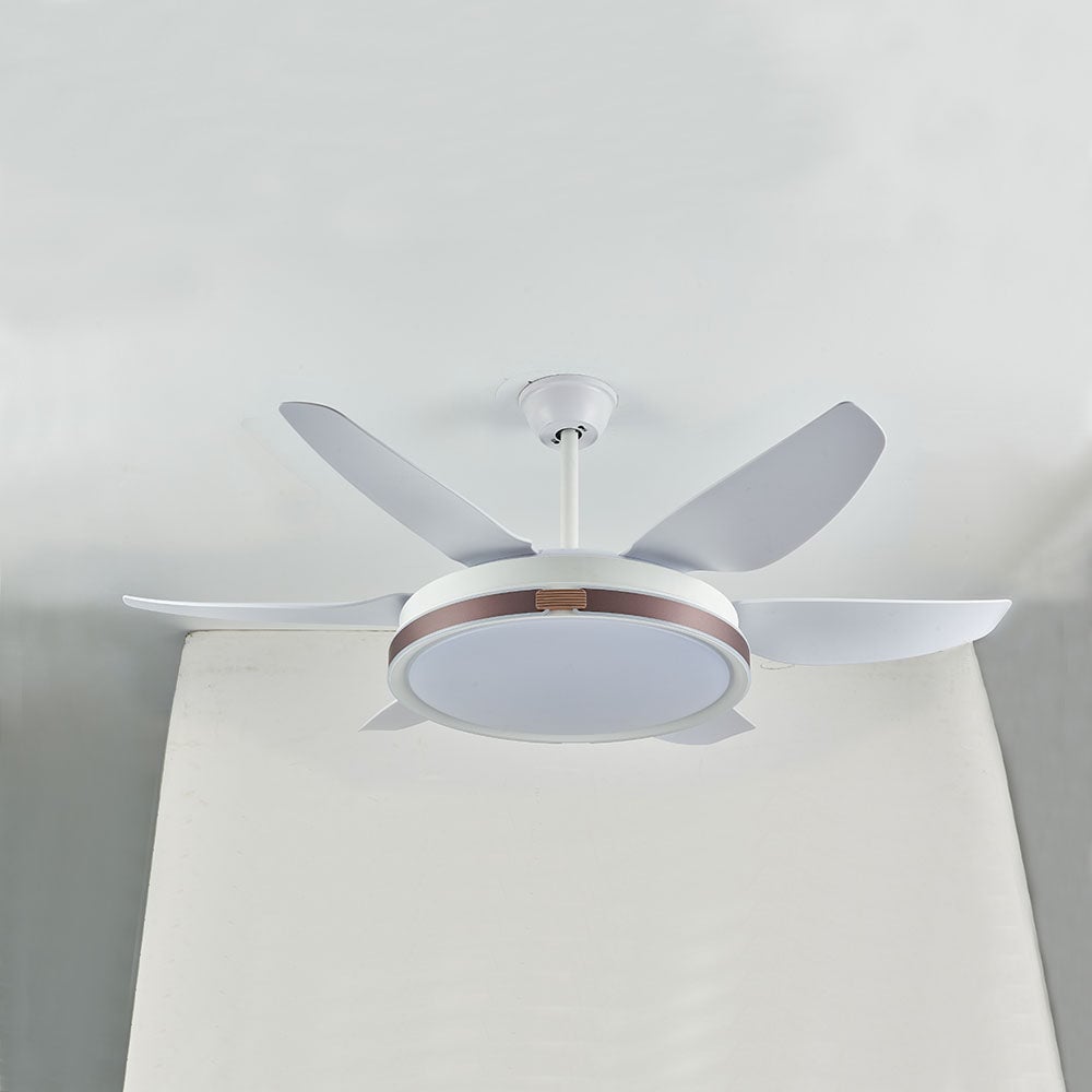 Haydn 6-Blatt-Deckenventilator mit Beleuchtung, 4 Farben, ∅130CM - Lumpaz