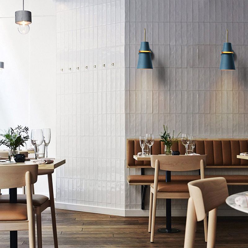 Morandi Kegel Spiegelfront Waschtisch-Wandleuchte, 3 Farben, ∅14CM - Lumpaz