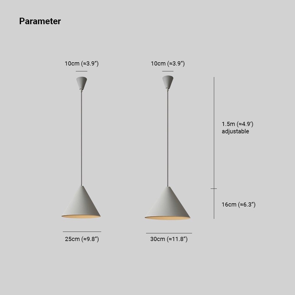 Carins Pendelleuchte 3 Farbtemperaturen schaltbar, ∅25/30CM - Lumpaz