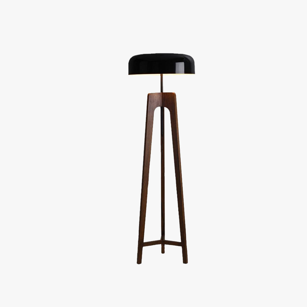 Ozawa Modern Stativ Stehleuchte, Holz & Metall, 2 Farben, 155CM Lang - Lumpaz