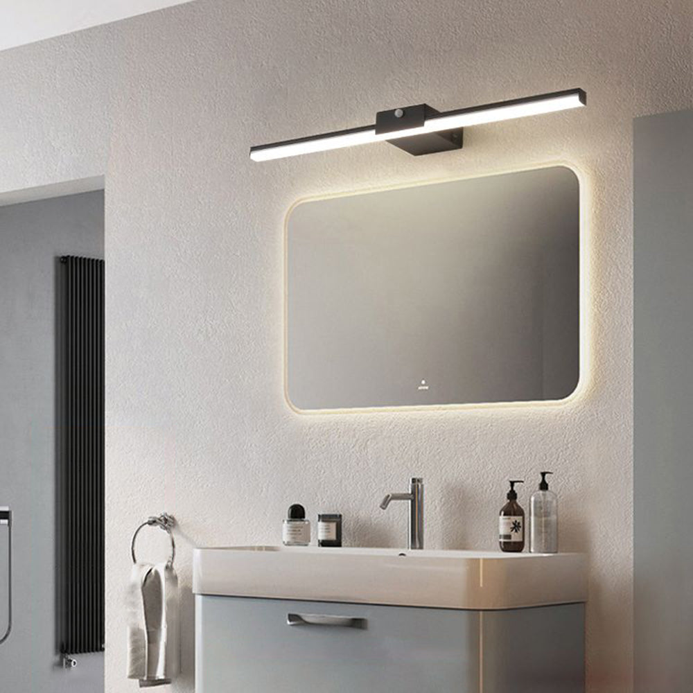 Edge Minimalistische Lineare Spiegelfront Waschtisch-Wandleuchte, L 40/60/80/100CM - Lumpaz
