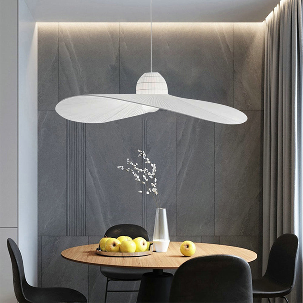 Renée Pendelleuchte 2 Farbe, Stoffe, ∅60/80cm - Lumpaz