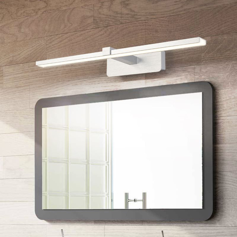 Leigh Spiegelfront Waschtisch-Wandleuchte, Silber, L 39/49/59CM - Lumpaz