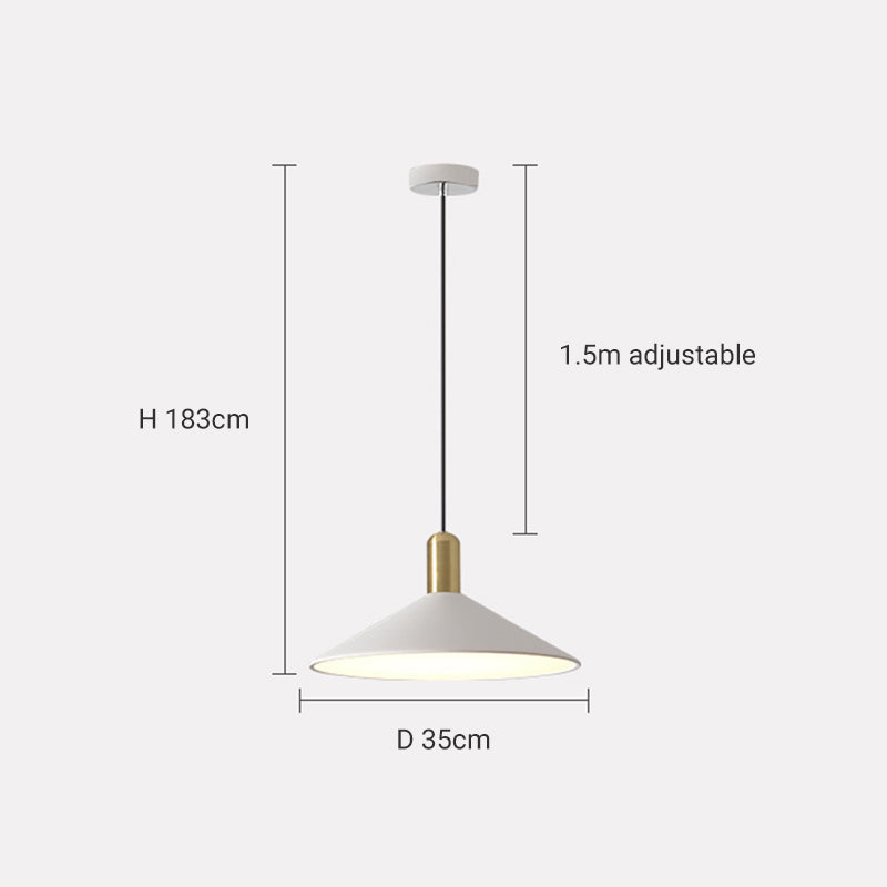 Carins Pendelleuchte, 3-farbig - Lumpaz