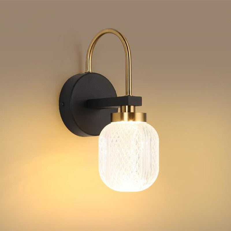 Moderne LED Wandleuchte aus Metall für Schlafzimmer - Lumpaz