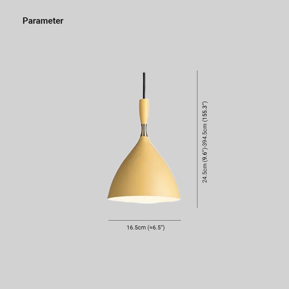 Morandi Pendellampe, 5 Farben, H 24.5CM - Lumpaz