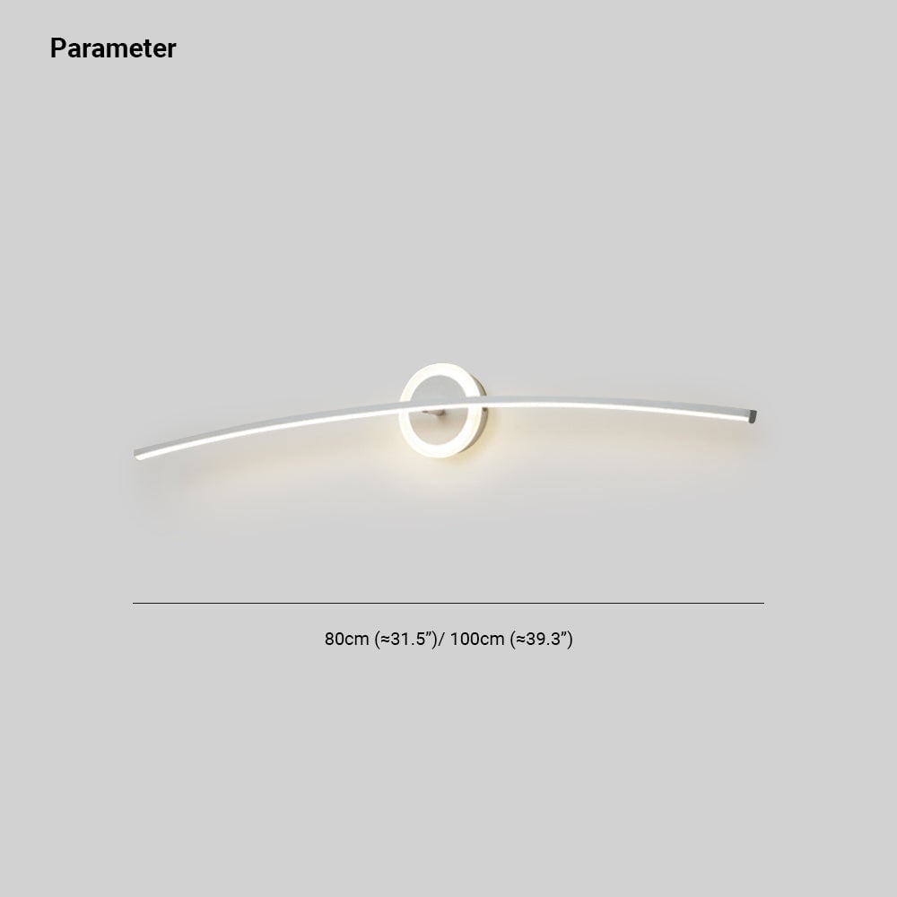 Leigh Wandlampe Vanity Spiegelfront Farbtemperatur umschaltbar, 80/100cm - Lumpaz
