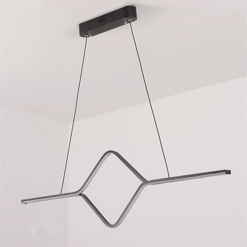 Bouvet Pendelleuchte,Linear Quadrat - Lumpaz