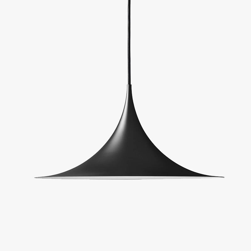 Cairns Pendelleuchte, Metall, Schwarz - Lumpaz