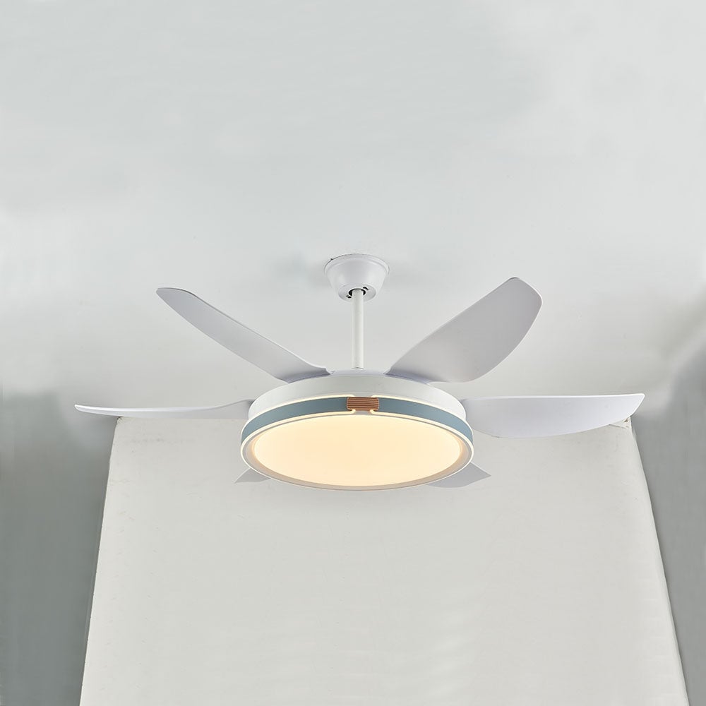 Haydn 6-Blatt-Deckenventilator mit Beleuchtung, 4 Farben, ∅130CM - Lumpaz