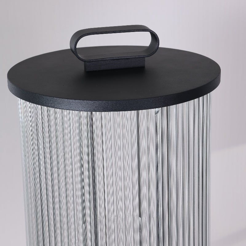 Orr Outdoor Solar Stehlampe, Metall&Glas, 33/60cm - Lumpaz