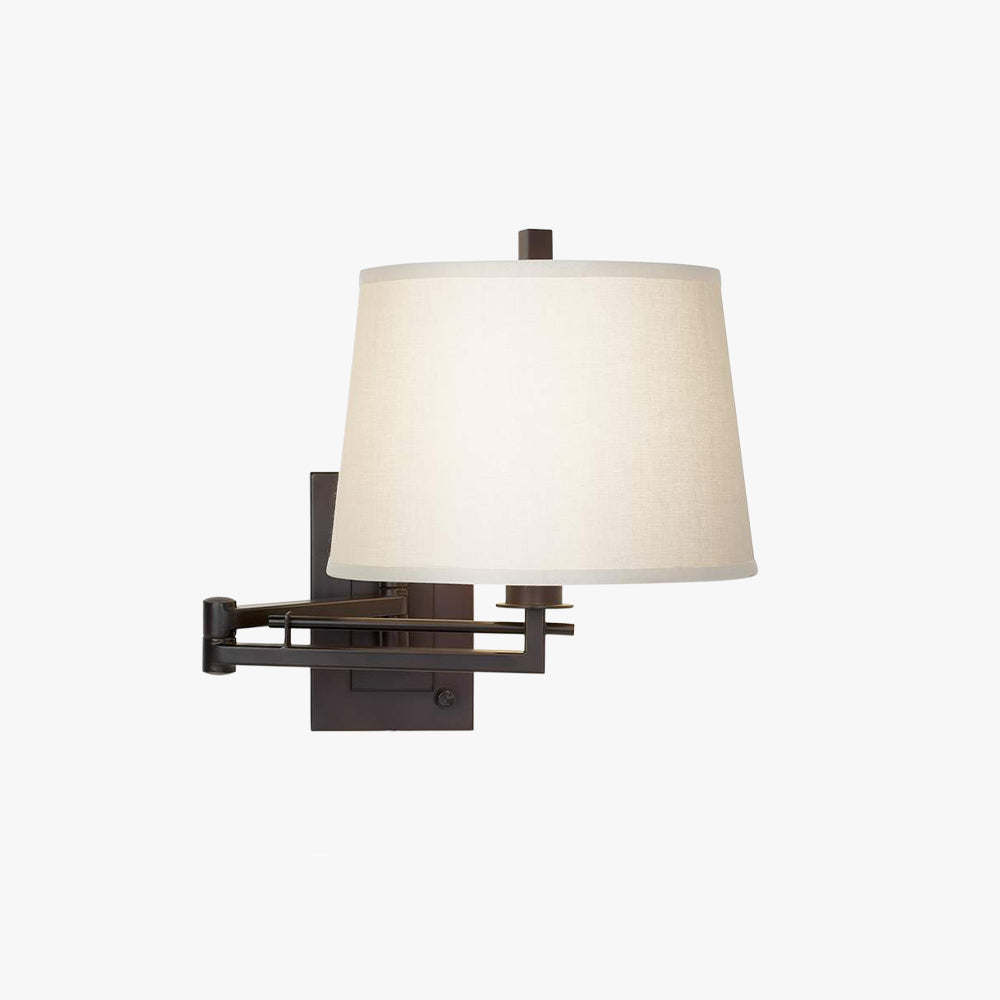 Eyrn Bronze Steckbare Verstellbare Wandlampe, ∅30CM - Lumpaz