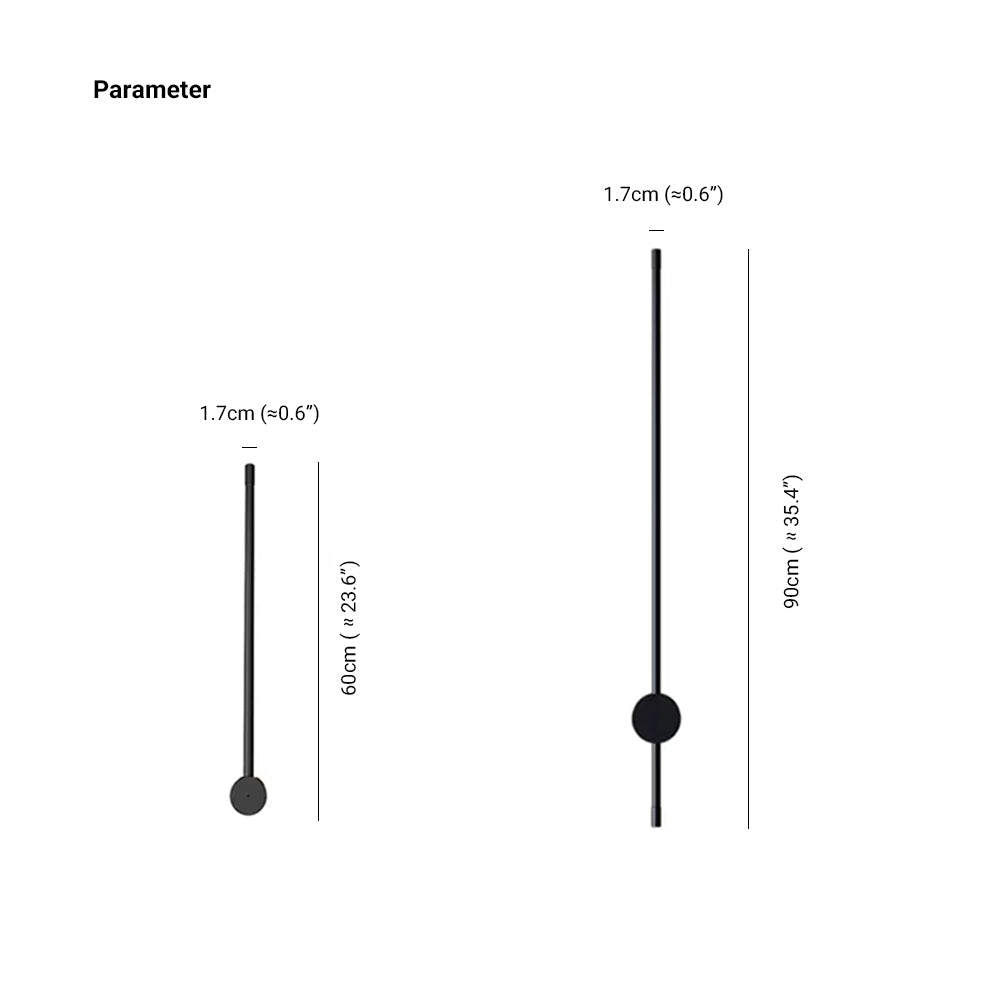 Edge Außenwandleuchte Linear, 60/90cm - Lumpaz