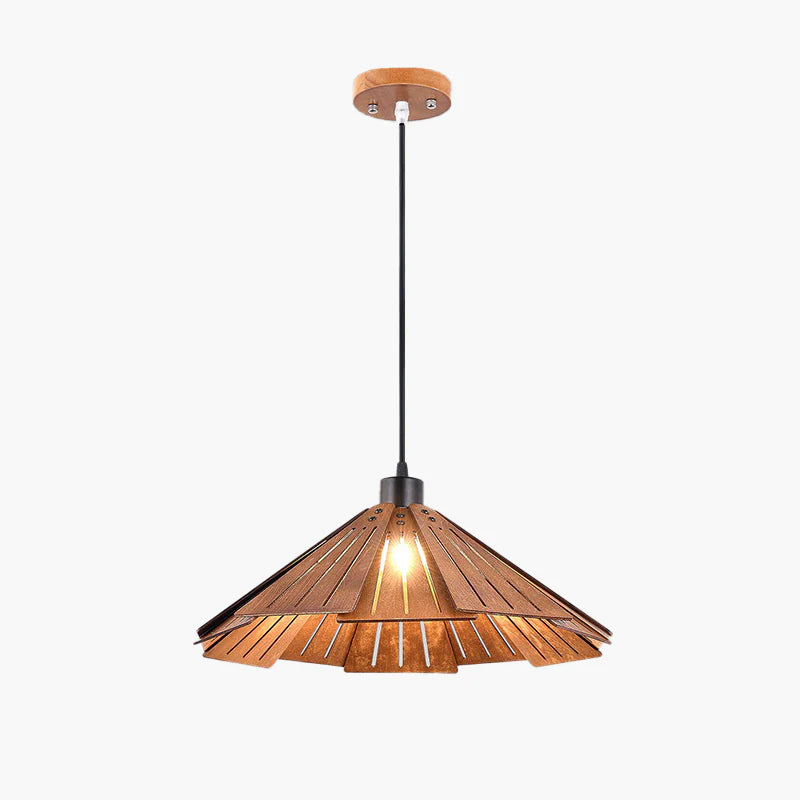 Nordische Kreative Pendelleuchte aus Holz für Esszimmer, Restaurant - Lumpaz