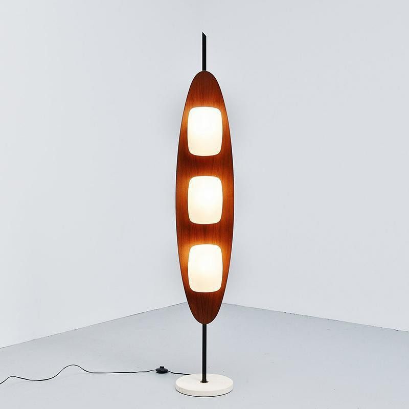 Salgado Blattform Stehlampe, Metall, 3-flammig, 160CM Lang - Lumpaz