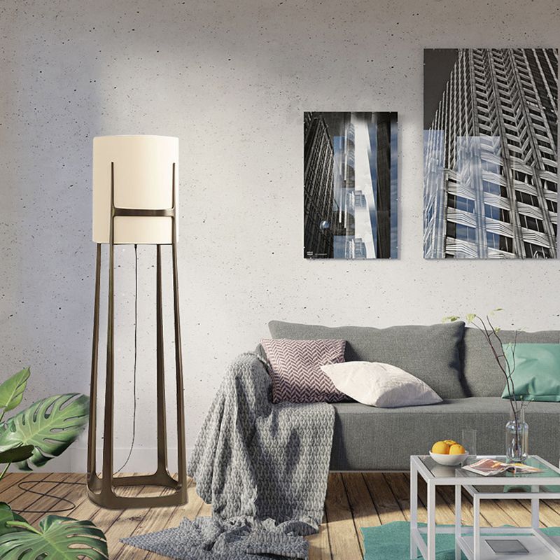 Eryn Moderne Stehleuchte, Metall, 160CM Lang - Lumpaz