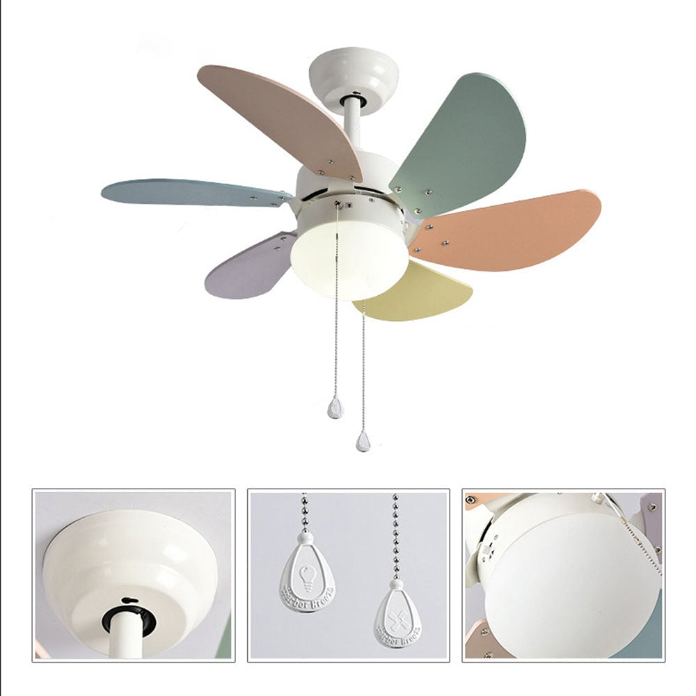 Morandi Bunter 5-Blätter Deckenventilator, ∅107CM - Lumpaz