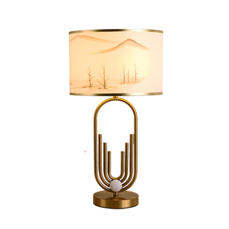 Künstlerische Tischlampe Stehlampe Nachttischlampe für Schlafzimmer - Lumpaz