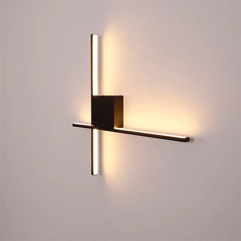Einfache moderne LED-Wandleuchte Nachttischlampe für Schlafzimmer, Wohnzimmer - Lumpaz