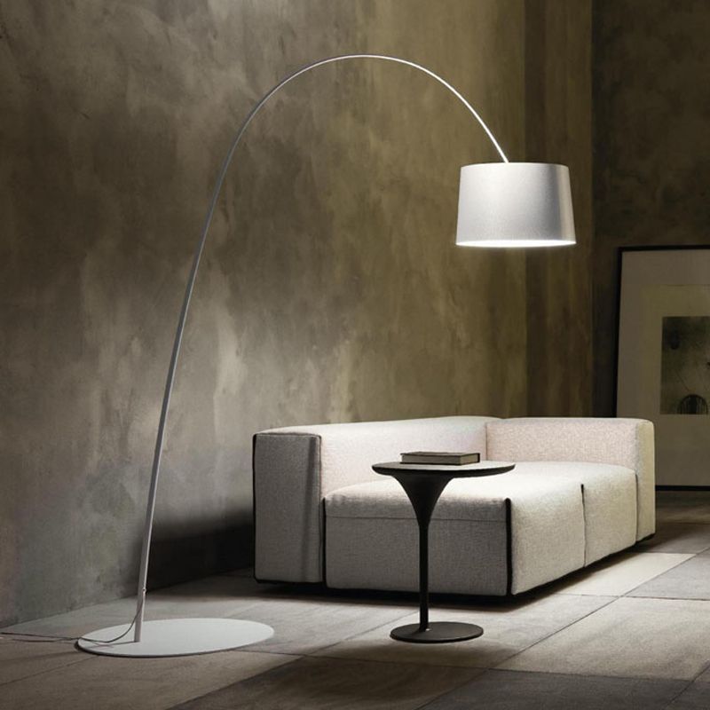 Eryn Bogenform Stehleuchte, Metall, 3 Farben, 220CM Lang - Lumpaz