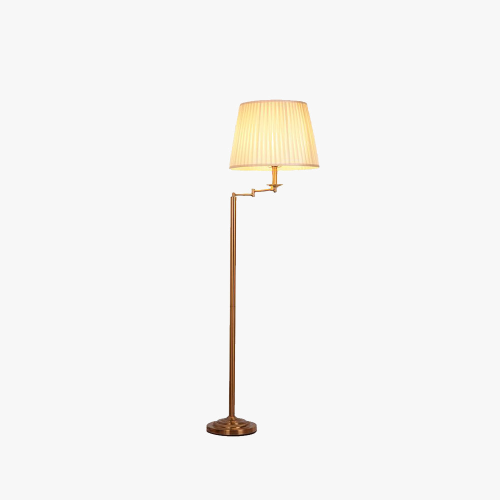 Eryn Trommel Form Stehleuchte, Metall & Stoff, 155CM Lang - Lumpaz