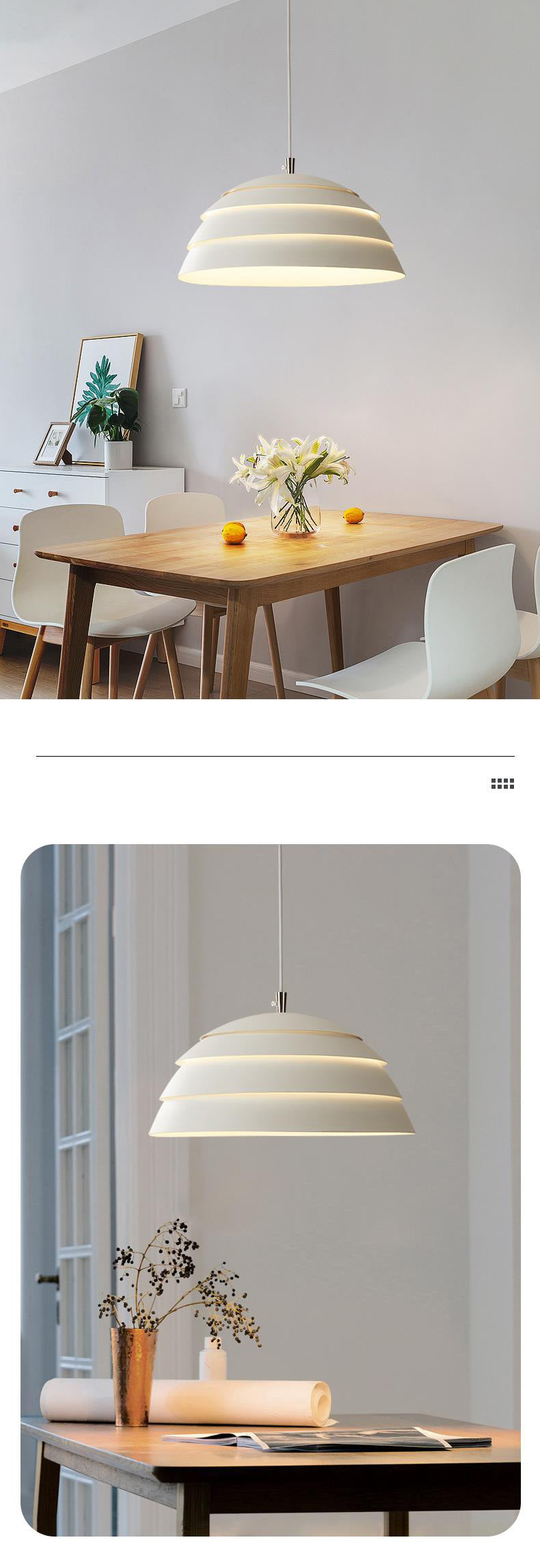 Midcentury Modern Chrom Anhänger Esszimmer Wohnzimmer - Lumpaz