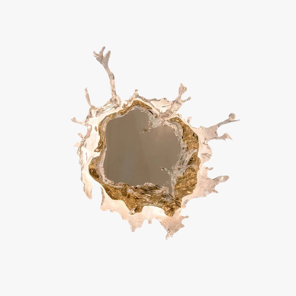 Kristy Wandlampe Wasserrippel Spiegel Licht Farbtemperatur umschaltbar, 2 Farbe, 45/66/88CM - Lumpaz