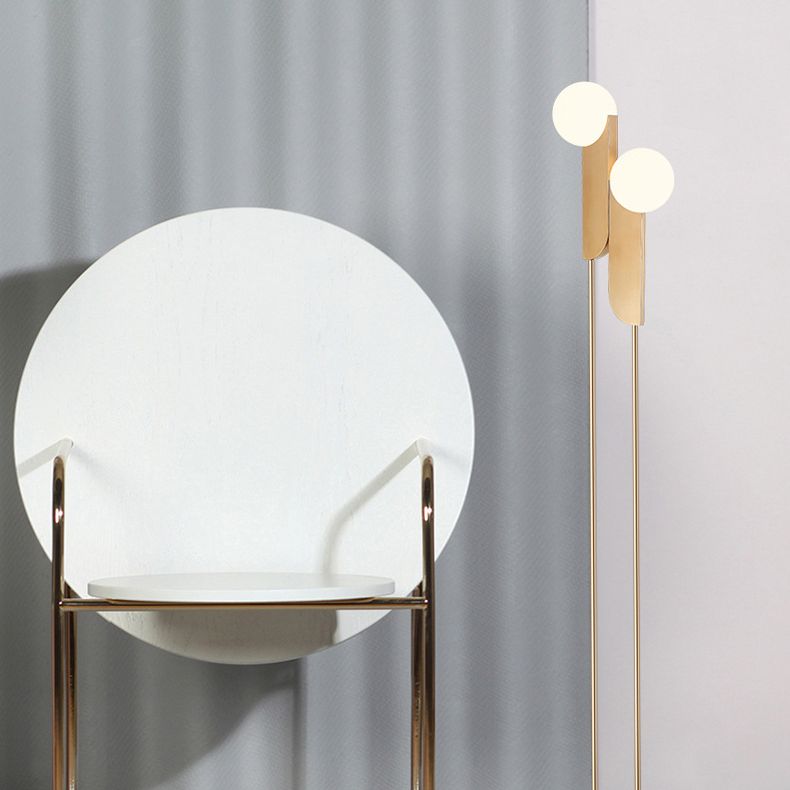Salgado Stehlampe, Metall, 2-flammig, 165CM Lang - Lumpaz