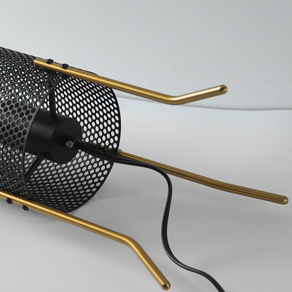 Zaid Stehleuchte, Metall & Aluminium - Lumpaz