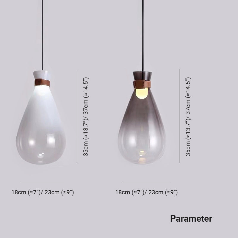 Hailie Pendelleuchte 2 Farbe, S/L - Lumpaz