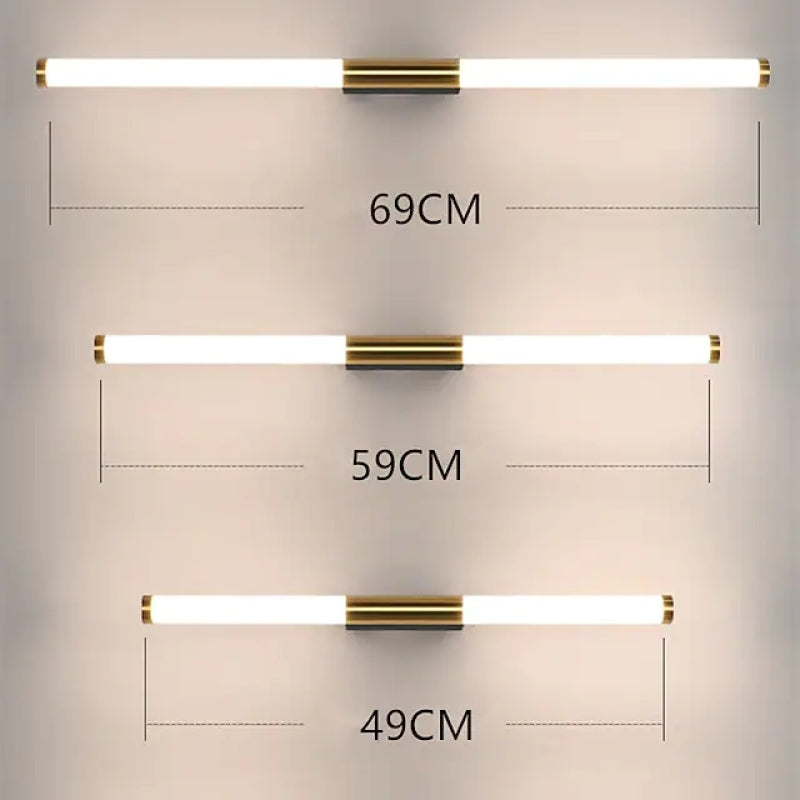 Einfache moderne LED-Streifen-Wandleuchte für Schlafzimmer - Lumpaz