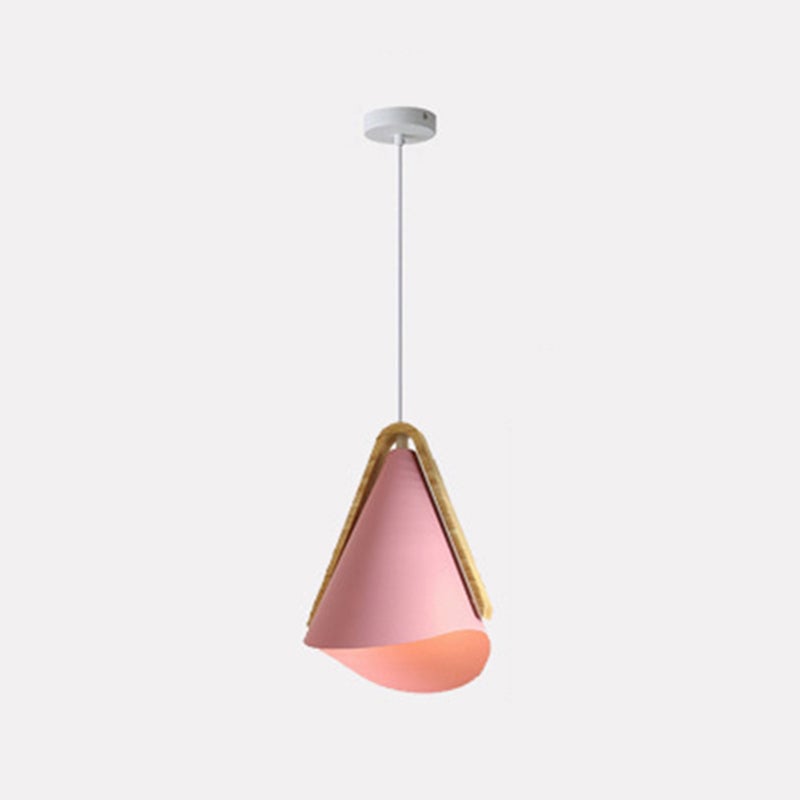 Morandi Cluster-Pendelleuchte 5 Farben, Holz&Metall - Lumpaz