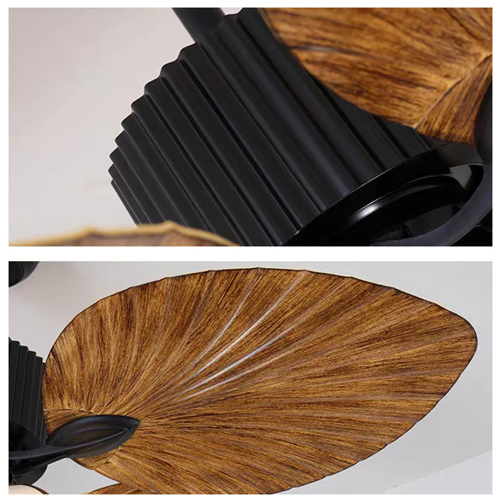 Bella 5-Blatt-Deckenventilator mit Beleuchtung, 3/5-flammig, ∅130CM - Lumpaz