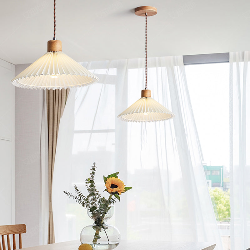 Ozawa Pendelleuchte Cluster, Plissee 4 Stile - Lumpaz