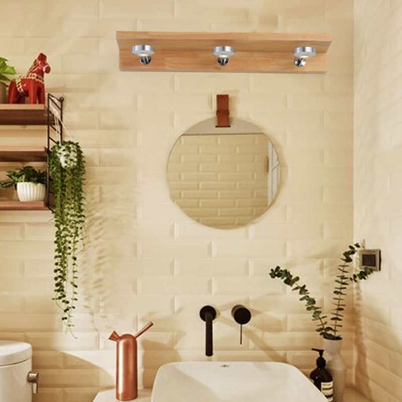 Ozawa Spiegelfront Waschtisch-Wandleuchte, 3 Stile - Lumpaz