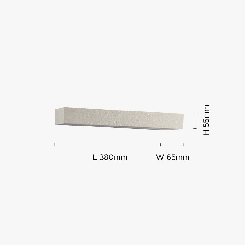 Edge Außenwandleuchte, Dinas, 24/38cm - Lumpaz