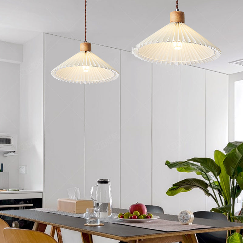 Ozawa Pendelleuchte Cluster, Plissee 4 Stile - Lumpaz