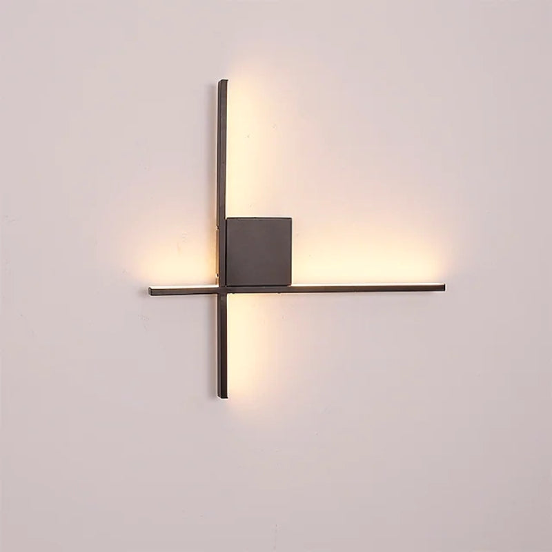Einfache moderne LED-Wandleuchte Nachttischlampe für Schlafzimmer, Wohnzimmer - Lumpaz
