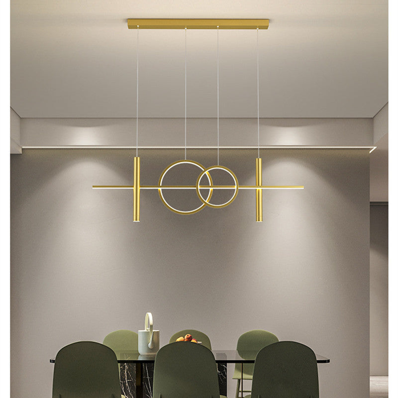 Madina Moderne Lineare Pendelleuchte für Restaurant, Esszimmer - Lumpaz