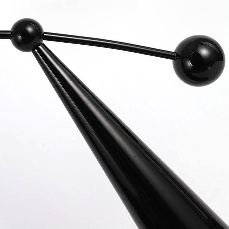 Valentina Bogen Blase Stehleuchte, Milchglas, 152/175CM Lang - Lumpaz