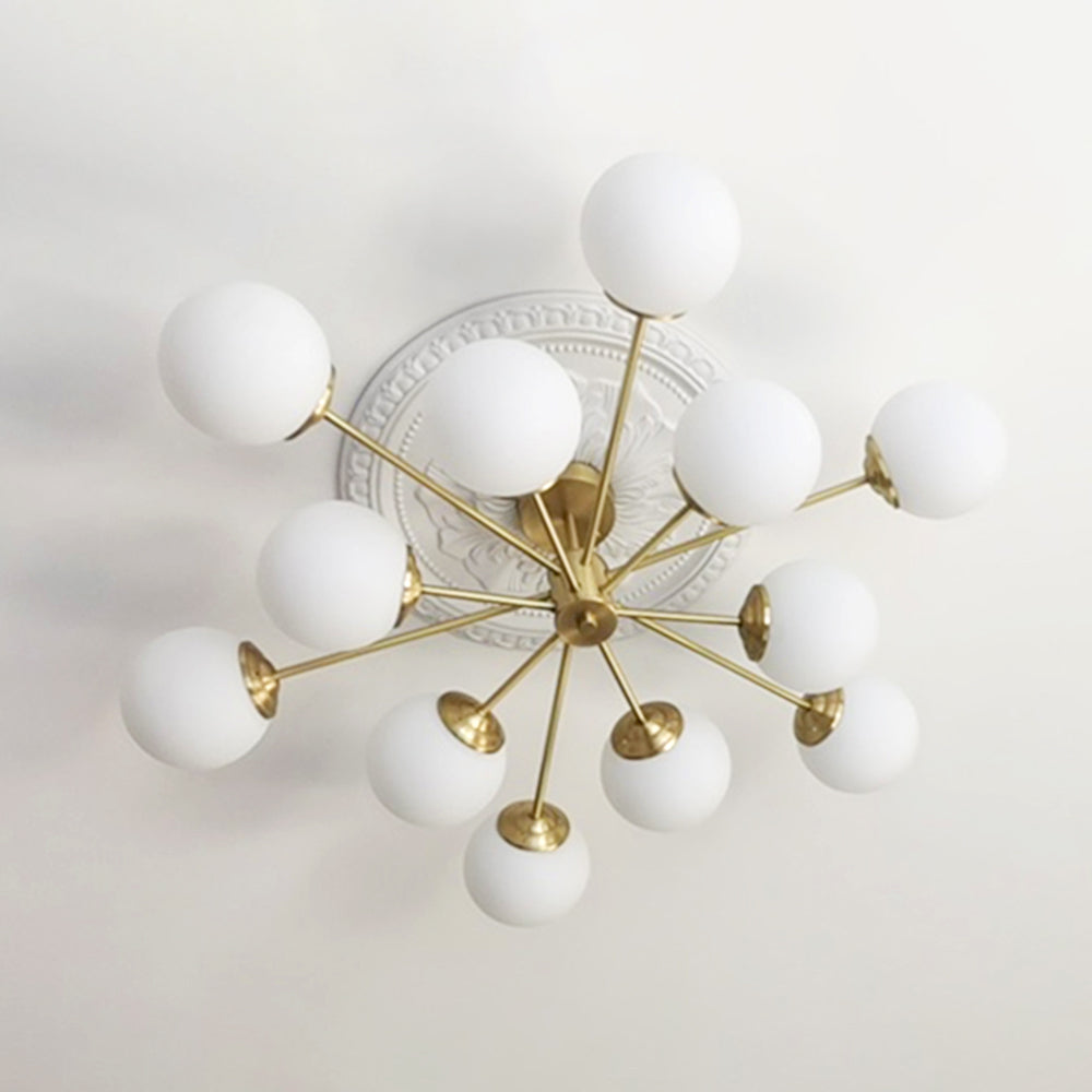 Félicie Französische Vintage Gips Deckenleuchte, Beleuchtungszubehör,4 Stile - Lumpaz