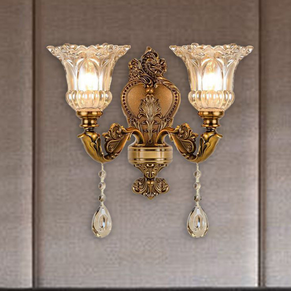 Félicie Französische Vintage Wandlampe, 1/2-flammig - Lumpaz