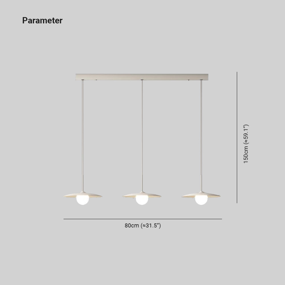 Carins Cluster-Pendelleuchten, L80CM/∅119CM - Lumpaz