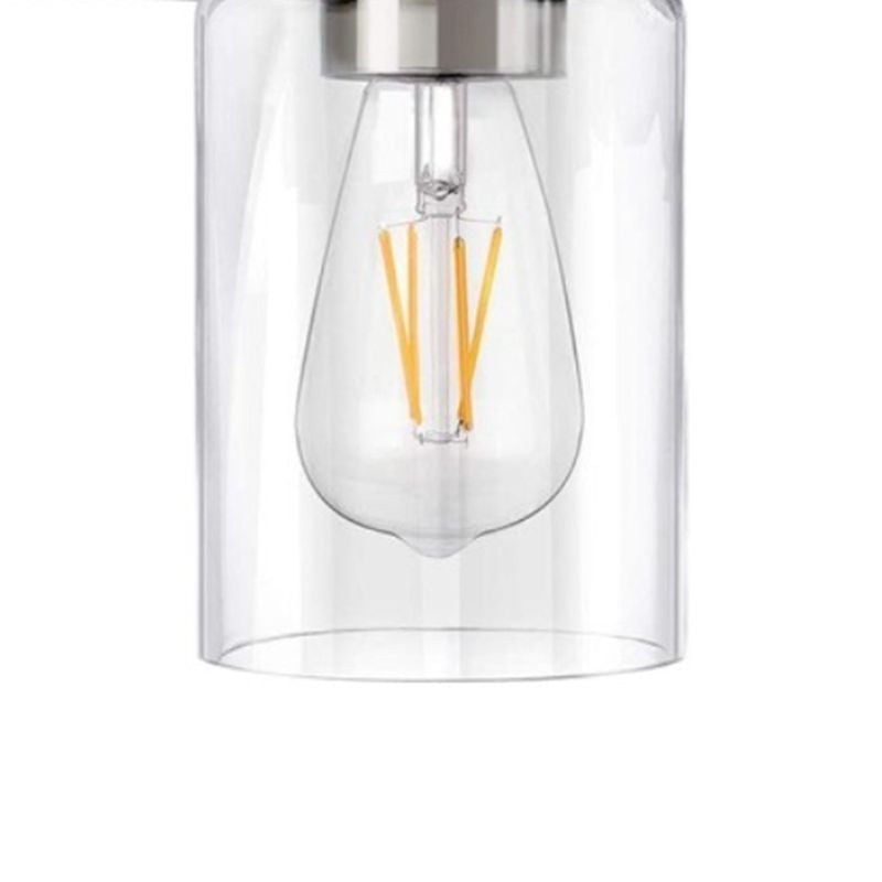 Alessio Spiegelfront Wandleuchte Schwarz, 3 Farben, 1/2/3/4/5-flammig - Lumpaz