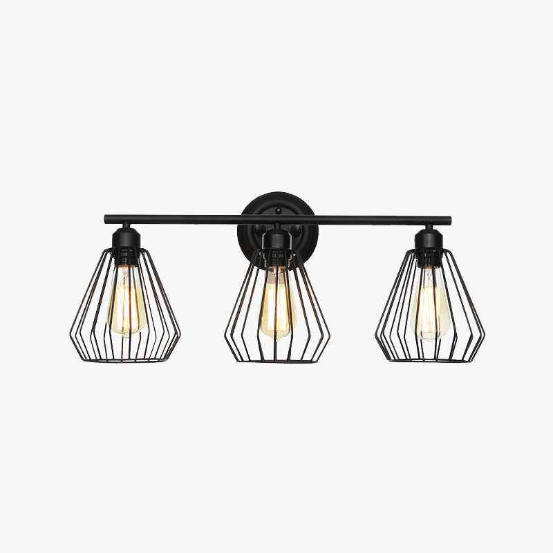Alessio Vanity Wandleuchte Retro, 4 Stile - Lumpaz