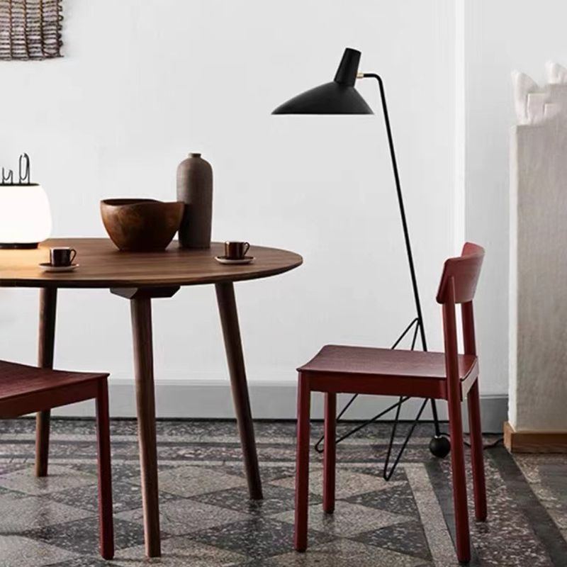 Salgado Geometrische Schwarze Stativ-Stehleuchte, 130CM Lang - Lumpaz